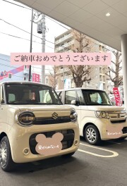 ワゴンRスマイルご納車させて頂きました。